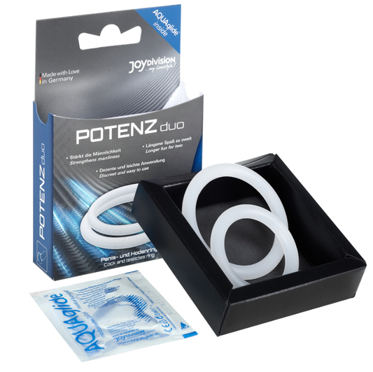 Joydivision Potenzduo - Bagues Blanc - M