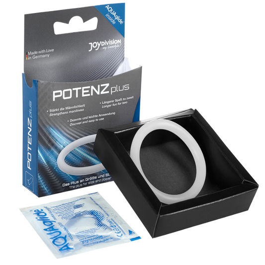 Joydivision Potenzduo - Plus Bague Blanc - M