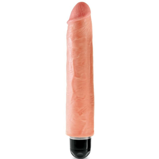 King Cock - Vibrateur Rigide Réaliste 25.4 Cm Naturel - KING COCK | sextoys, vibrateurs, vibromasseurs réalistes | Dimensions : 539