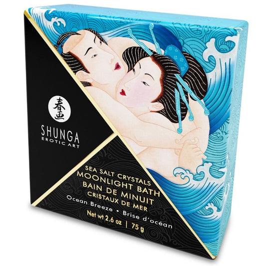 Shunga - Sels De Bain Parfumés Océanie 75 Gr - SHUNGA BATH EXPERIENCE | pharmacie, pour la salle de bain | Dimensions : 84