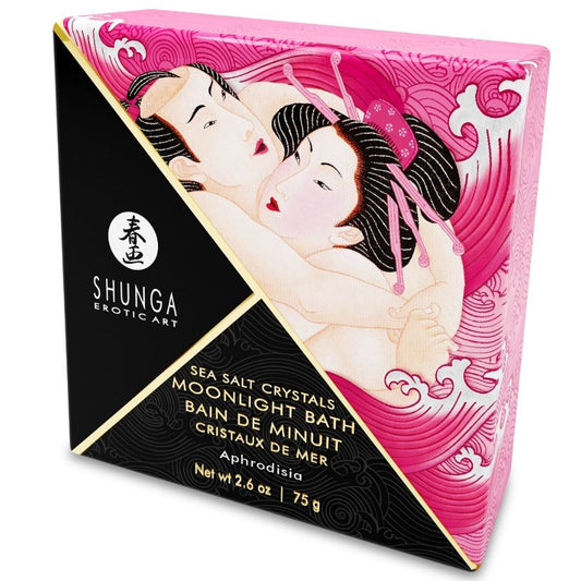 Shunga - Sels De Bain Parfumés Aphrodisia 75 Gr - SHUNGA BATH EXPERIENCE | pharmacie, pour la salle de bain | Dimensions : 84