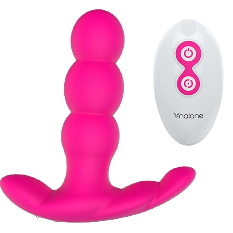 Nalone - Vibrateur Anal Pearl Télécommande Noir - NALONE | sextoys, vibrateurs, télécommande | Dimensions : 305