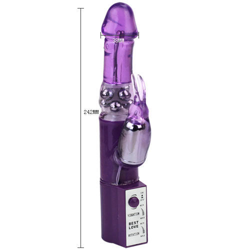 Baile - Rotateur De Perles De Lapin Hot Lady Ii - BAILE ROTATIONS | sextoys, vibrateurs, rotateurs vibrants | Dimensions : 437
