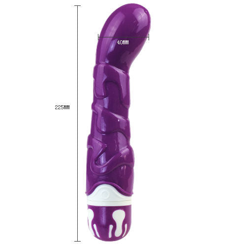 Baile - Bite Réaliste 10 Rythmes Sensation Violette - BAILE VIBRATORS | sextoys, vibrateurs, vibrateurs hi-tech | Dimensions : 240