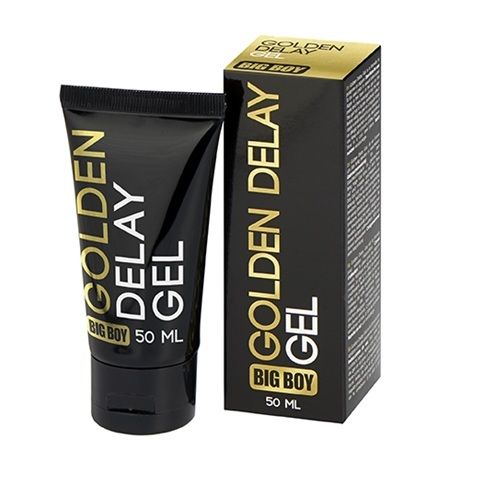 Cobeco - Big Boy Golden Gel Retard 50Ml - COBECO - BIG BOY | pharmacie, stimulants pour garçons, retardants | Dimensions : 65
