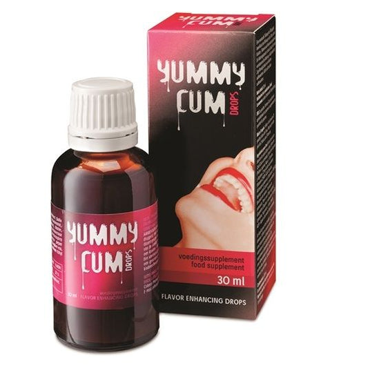 Cobeco - Yummy Cum Gouttes 30Ml - COBECO PHARMA | pharmacie, stimulants pour garçons, booster de volume de sperme | Dimensions : 42