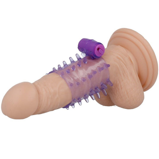 Casual Love - Couvercle De Pénis De Vibrateur Lilas - CASUAL LOVE | sextoys, jouets sexuels pour hommes, accessoires de pénis, manchons péniens sans extension | Dimensions : 85