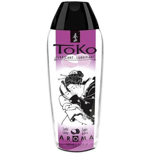Shunga - Lubrifiant Litchee Lustful Toko Aroma - SHUNGA LUBRICANTS | pharmacie, lubrifiants, aux saveurs délicieuses | Dimensions : 220
