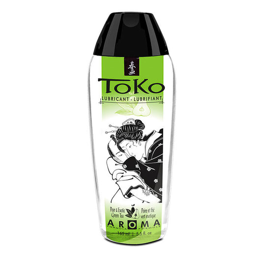 Shunga - Lubrifiant Toko Aroma Poire & Thé Vert Exotique - SHUNGA LUBRICANTS | pharmacie, lubrifiants, aux saveurs délicieuses | Dimensions : 220