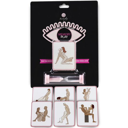 Secretplay - Jeu De Couples Memory Play (Es/En/It/Fr/Pt) - SECRETPLAY 100% GAMES | jeux, jeux de couple | Dimensions : 95