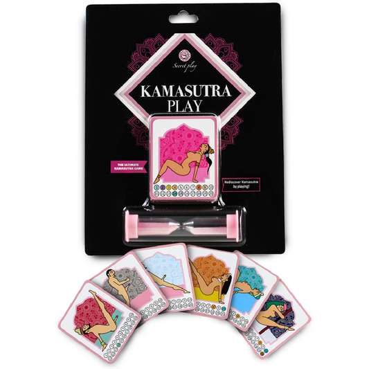 Secretplay - Jeu Pour Couples Kamasutra Play (Es/En/It/Fr/De/Pt) - SECRETPLAY 100% GAMES | jeux, jeux de cartes | Dimensions : 95