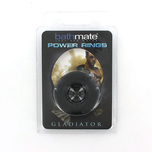 Bathmate - Anneau Pénis Gladiateur Noir - BATHMATE | sextoys, jouets sexuels pour hommes, accessoires de pénis, anneaux de pénis, cockrings sans vibration | Dimensions : 30