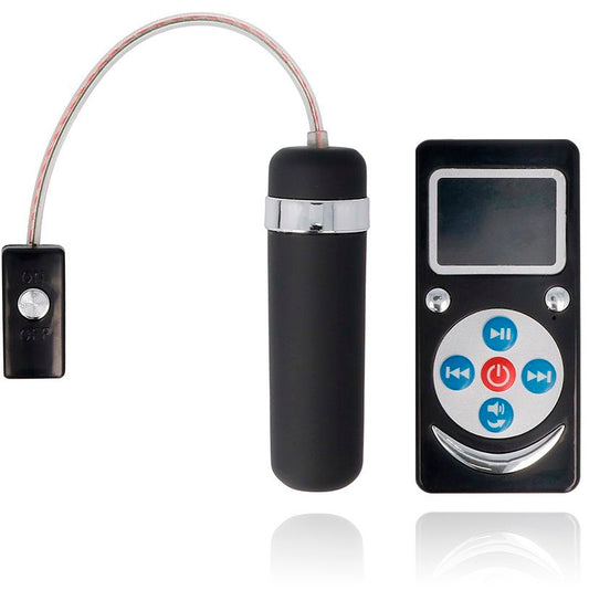 Spirit - Balle Vibrante Premium Noir - SPIRIT | sextoys, vibrateurs, télécommande | Dimensions : 105