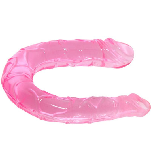 Baile - Double Dong Double Gode Rose - BAILE DILDOS | sextoys, godes sans vibration | Dimensions : 175