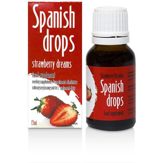 Cobeco - Mouche Espagnole Rêves De Fraise 15 Ml