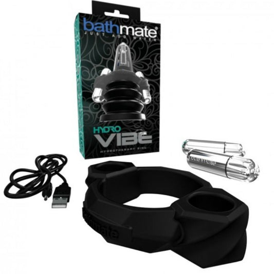 Bathmate - Bague Dhydrothérapie Hydrovibe - BATHMATE | sextoys, jouets sexuels pour hommes, accessoires de pénis, anneaux de pénis, cockring avec vibration | Dimensions : 220