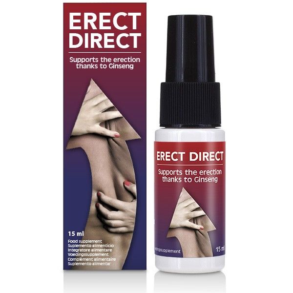 Cobeco - Erect Direct 15Ml - COBECO - HEALTH | pharmacie, stimulants pour garçons, augmentation de l'érection | Dimensions : 35