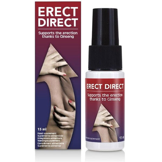 Cobeco - Erect Direct 15Ml - COBECO - HEALTH | pharmacie, stimulants pour garçons, augmentation de l'érection | Dimensions : 35