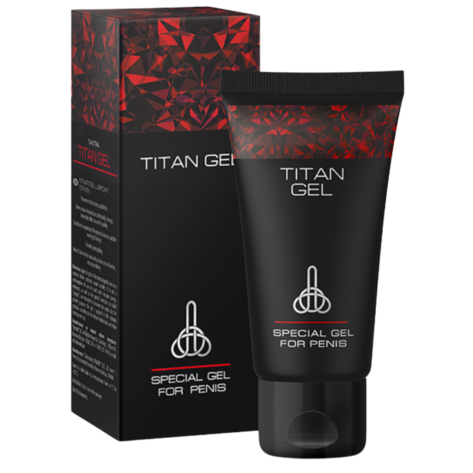 Titan Gel - Augmentation Pénis 50 Ml - TITAN GEL | pharmacie, stimulants pour garçons, augmentation de l'érection | Dimensions : 65