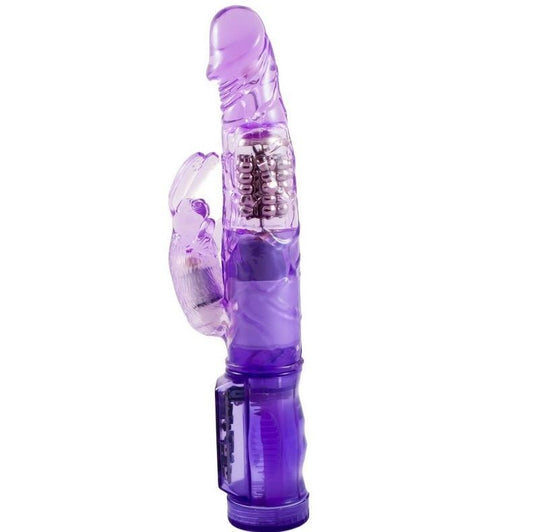 Baile - Mini Rotateur Avec Lapin Happy Angel Lilas - BAILE ROTATIONS | sextoys, vibrateurs, rotateurs vibrants | Dimensions : 227