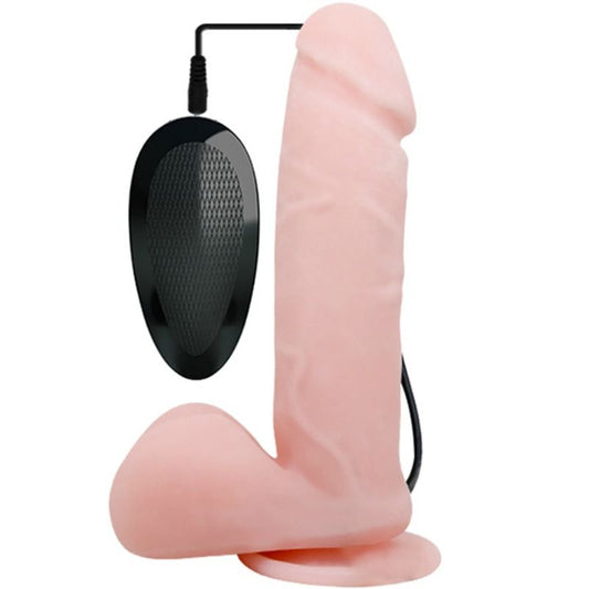 Baile - Oliver Gode Réaliste Avec Vibration - BAILE VIBRATORS | sextoys, godes sans vibration, pénis réalistes | Dimensions : 460