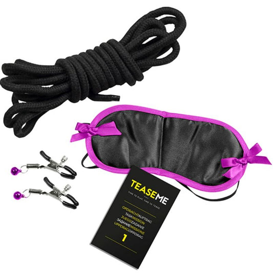 Tease & Please - Ensemble Érotique Tease Me - TEASE&PLEASE | sextoys, kit sex toys | Dimensions : 175