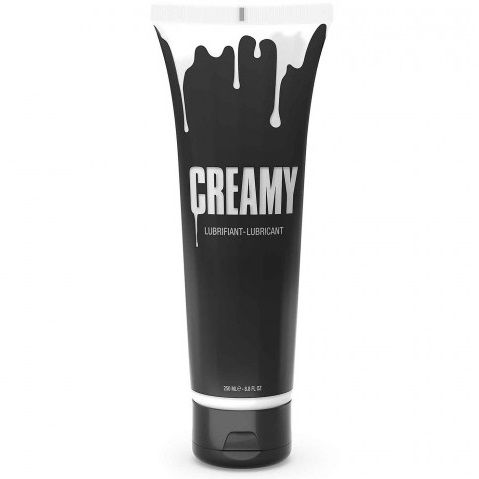 Creamy - Lubrifiant Creme Cum 250 Ml - CREAMY | pharmacie, lubrifiants, toucher fluide du sperme | Dimensions : 280