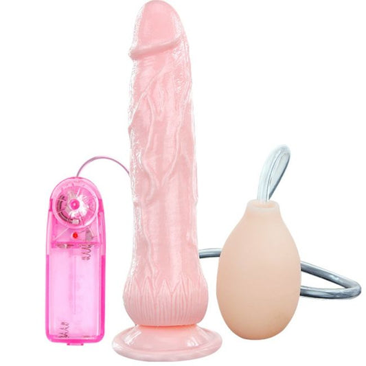 Baile - Gode Vibrateur Fontaine Avec Fonction Squirt - BAILE VIBRATORS | sextoys, vibrateurs, vibromasseurs réalistes | Dimensions : 325