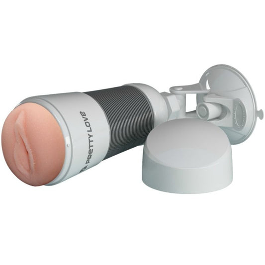 Pretty Love - Hedy Masturbateur Vagin Blanc - PRETTY LOVE MALE | sextoys, jouets sexuels pour hommes, vagins avec vibration | Dimensions : 715