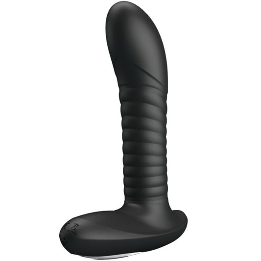 Pretty Love - Merlin Fonction De Rotation Anal Et De Vibration Noir - PRETTY LOVE | sextoys, anal, bouchons anaux | Dimensions : 420