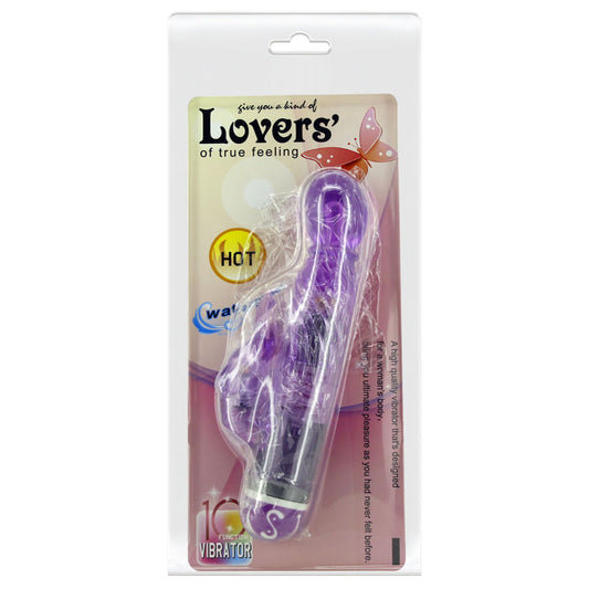 Baile - Vibrateur  Vitesses Multiples Avec Stimulateur Lilas