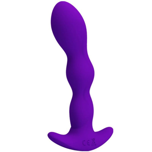 Pretty Love - Massager Anal 12 Modes De Vibration Lilas - PRETTY LOVE | sextoys, anal, bouchons anaux | Dimensions : 180