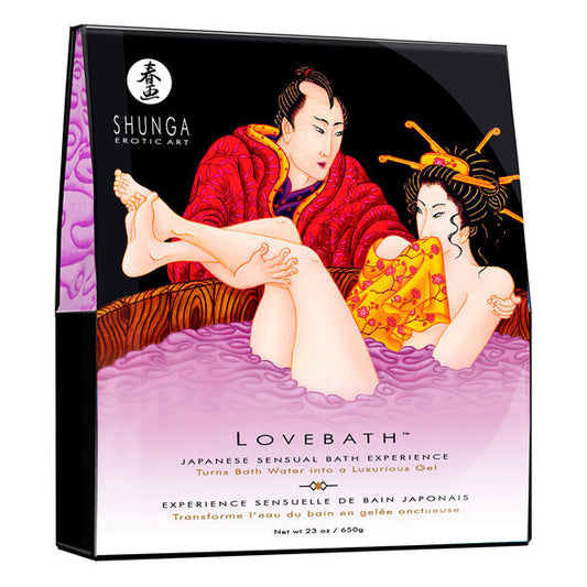Shunga - Lovebath Lotus Sensuelle - SHUNGA BATH EXPERIENCE | pharmacie, pour la salle de bain | Dimensions : 710
