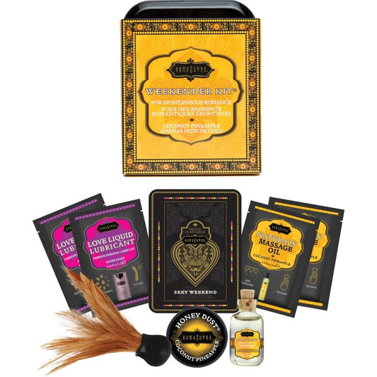 Kamasutra - Weekender Kit En Boîte Coco Et Ananas