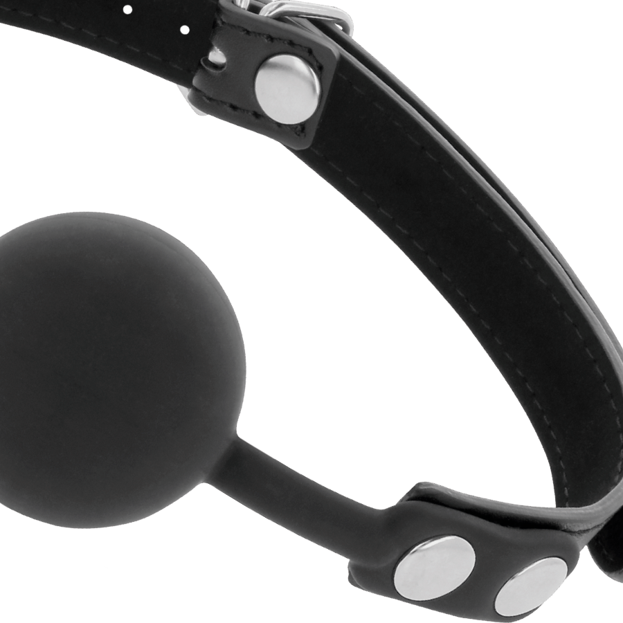 Bâillon en Silicone Noir