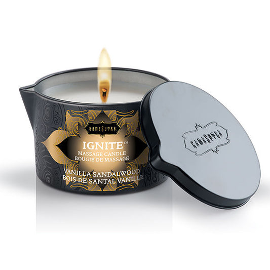 Kamasutra - Bougie De Massage Vanille Et Bois De Santal 170 Gr
