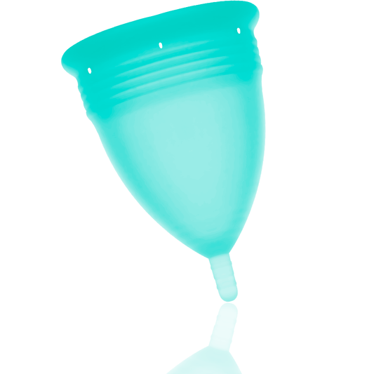 Stercup - Coupe Menstruelle En Silicone Fda Aigue-Marine - Taille S