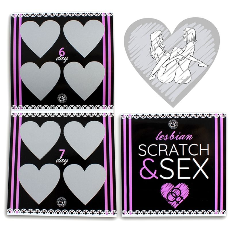 Secretplay - Jeu De Scratch Et De Sexe Pour Couples Positions Lesbiennes (Es/En/Fr/Pt/De)