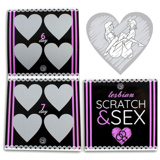 Secretplay - Jeu De Scratch Et De Sexe Pour Couples Positions Lesbiennes (Es/En/Fr/Pt/De)