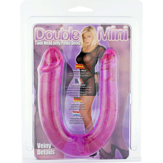 Seven Creations - Pénis Avec Deux Têtes De Gelée Flexibles - SEVEN CREATIONS | sextoys, godes sans vibration, double pénis | Dimensions : 190