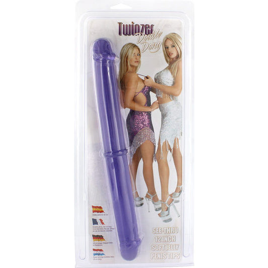 Seven Creations - Double Pénis 30 Cm Violet