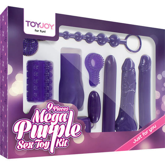 Toyjoy - Just For You Kit De Jouets Sexuels Méga Violet - TOYJOY | sextoys, kit sex toys | Dimensions : 930
