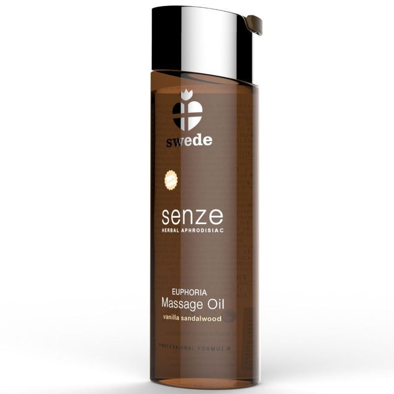 Swede - Herbal Aphrodisiaque Huile De Massage Euphorie 150 Ml - SWEDE | pharmacie, pour les massages, huiles aromatisées | Dimensions : 180