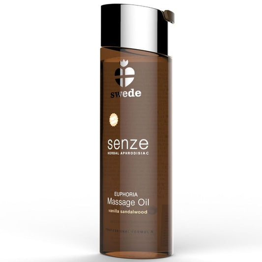 Swede - Herbal Aphrodisiaque Huile De Massage Euphorie 150 Ml - SWEDE | pharmacie, pour les massages, huiles aromatisées | Dimensions : 180