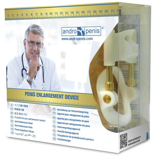 Andropenis - Extension De Pénis En Or - ANDRO MEDICAL | sextoys, jouets sexuels pour hommes, accessoires de pénis, extenseur de pénis mécanique | Dimensions : 932