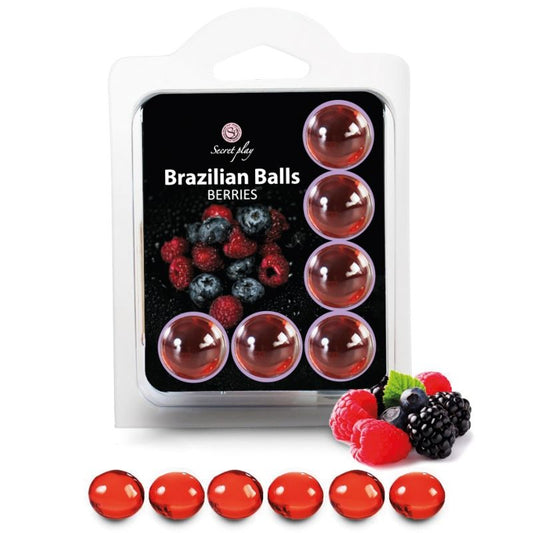 Secretplay - Boules Brésiliennes Fruits De La Forêt - SECRETPLAY COSMETIC | pharmacie, lubrifiants, boules brésiliennes | Dimensions : 100