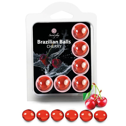 Secretplay - Boules Brésiliennes Cerises - SECRETPLAY COSMETIC | pharmacie, lubrifiants, boules brésiliennes | Dimensions : 100
