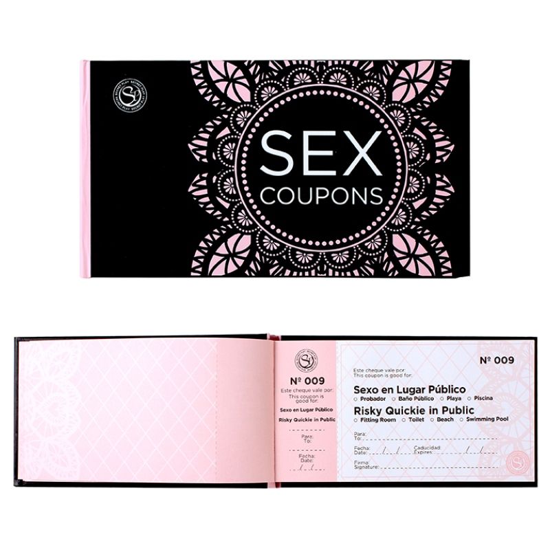Secretplay - Coupons Sexe (Es/En) - SECRETPLAY 100% GAMES | jeux, jeux de couple | Dimensions : 170