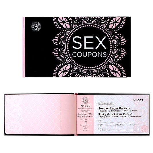 Secretplay - Coupons Sexe (Es/En) - SECRETPLAY 100% GAMES | jeux, jeux de couple | Dimensions : 170