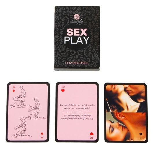 Secretplay - Cartes À Jouer Sex Play (Fr/Pt) - SECRETPLAY 100% GAMES | jeux, jeux de cartes | Dimensions : 95